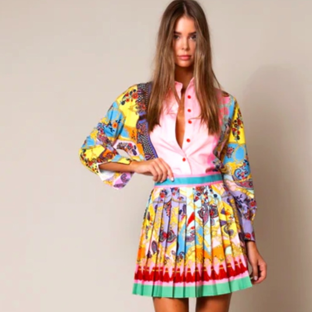 ZCRAVE - Nolita Blouse & Skirt Matching Set